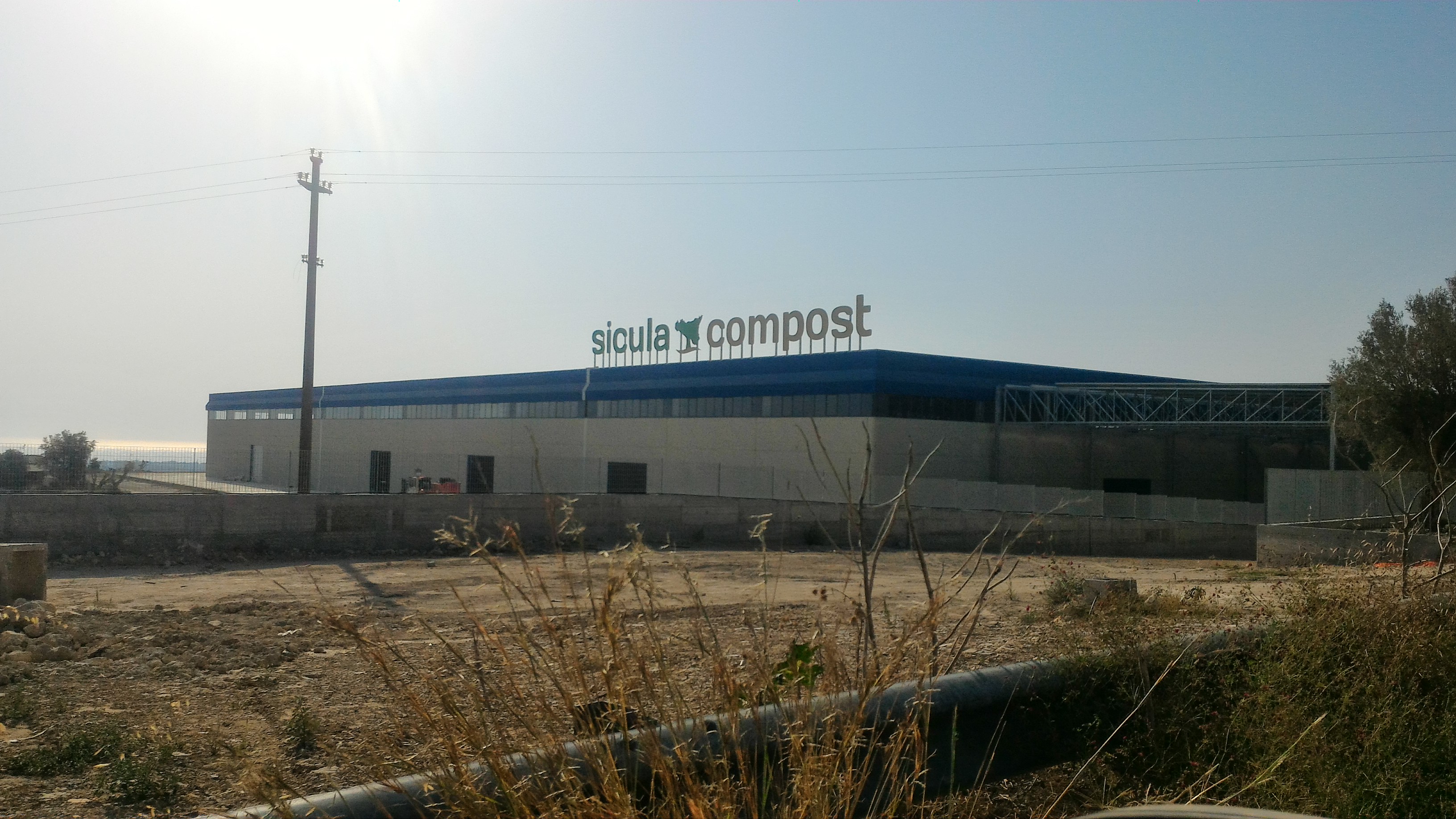 “Sicula Compost” composting plant construction work
